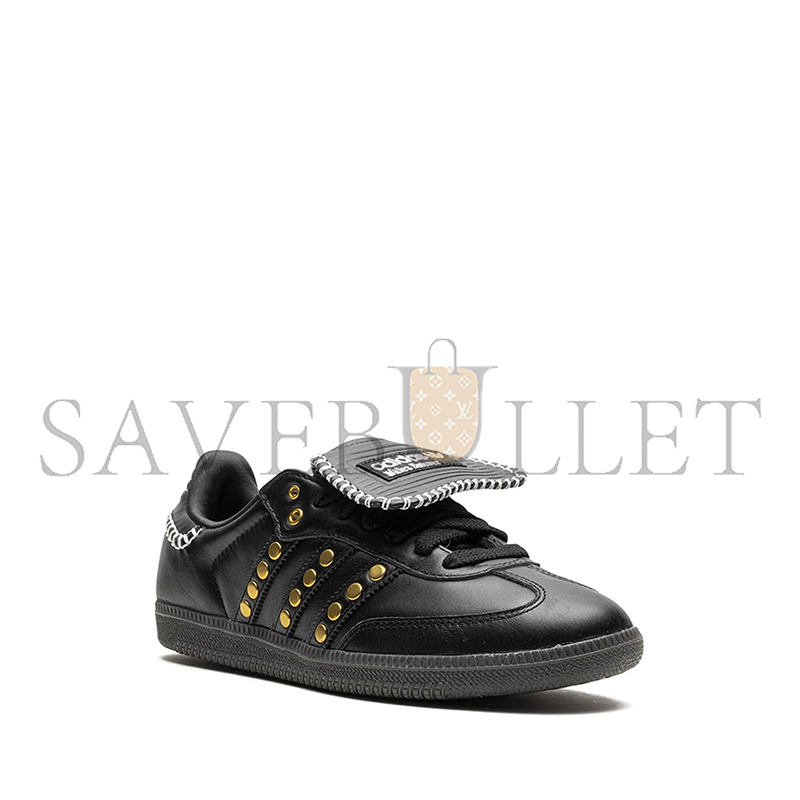 ADIDAS X WALES BONNER SAMBA  STUDDED PACK BLACK SNEAKERS 
